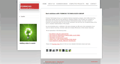 Desktop Screenshot of formosotech.com